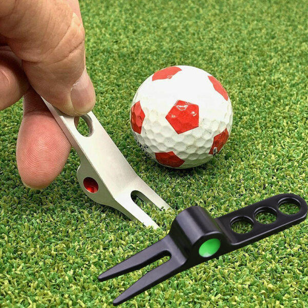 Painted-Zinc Alloy Golf Divot Tool