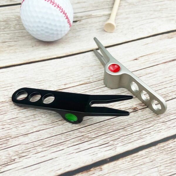 Painted-Zinc Alloy Golf Divot Tool