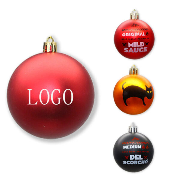 Transfer-Printed Christmas Ornament Ball