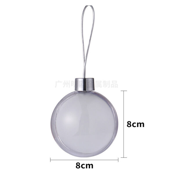 PVC Round Christmas Ornament