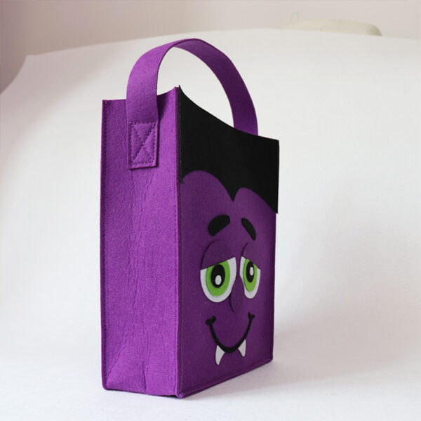 Halloween Monster Felt Candy Tote Bag