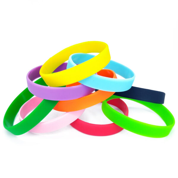 Silicone Multi-Color Wristband