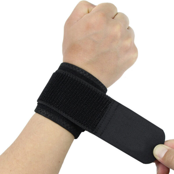 Adjustable Sports Wristband with Velcro Strap