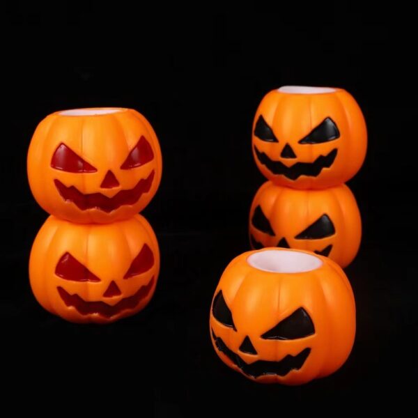 Halloween Glow-in-the-Dark Pumpkin Ghost Stress Reliever