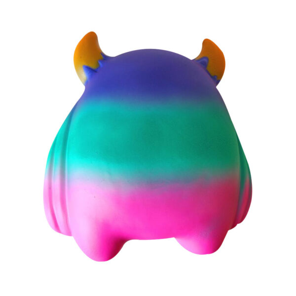 Large PU Colorful One-Eyed Monster Stress Relief Toy