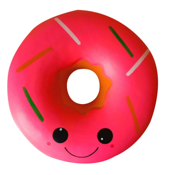 Slow Rebound Jumbo Donut PU Stress Relief Toy