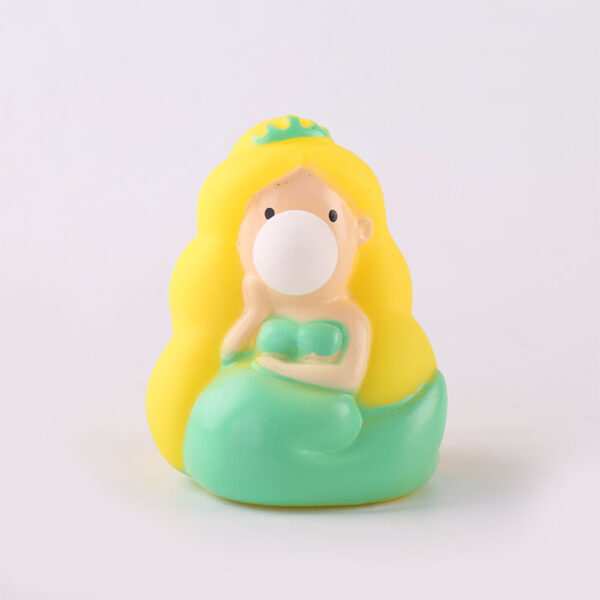 TPR Mermaid Bubble-Blowing Stress Relief Toy