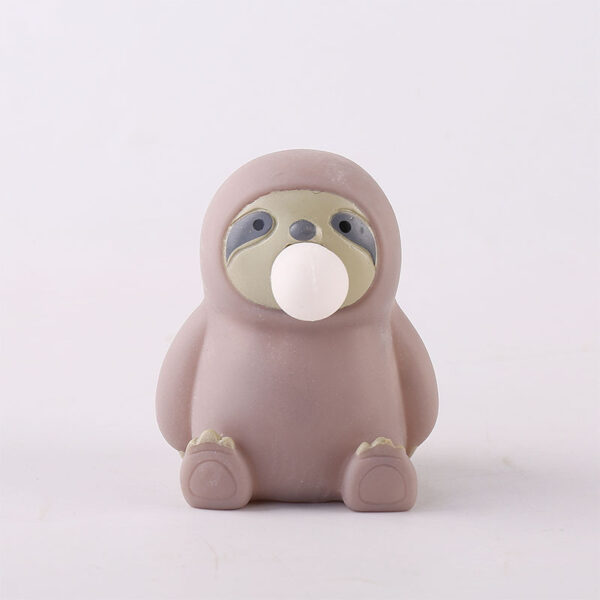 TPR Sloth Bubble Stress Relief Toy