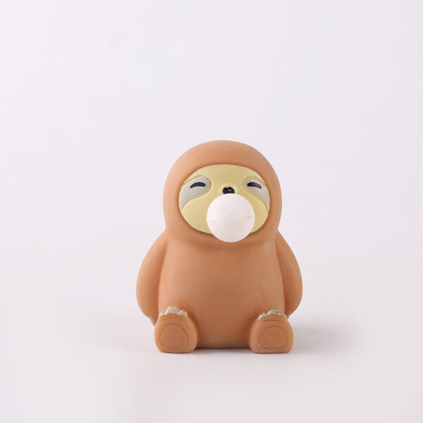 TPR Sloth Bubble Stress Relief Toy