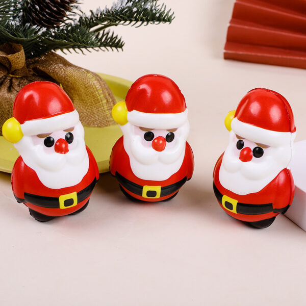 PU Slow-Rebound Cute Santa Claus Stress Relief Toy