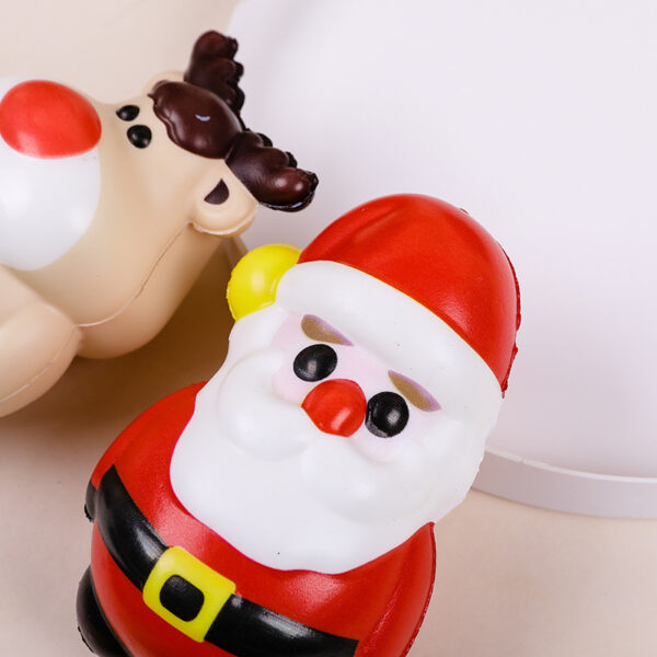 PU Slow-Rebound Cute Santa Claus Stress Relief Toy