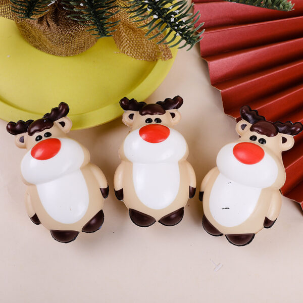 PU Slow-Rebound Cute Reindeer Stress Relief Toy