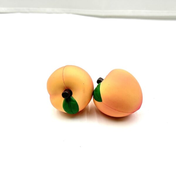 PU Slow-Rebound Peach Foam Stress Ball