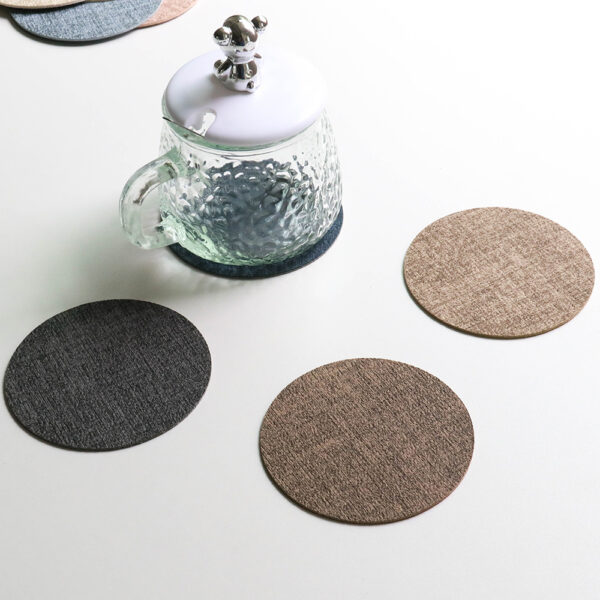 PU Waterproof and Heat-Resistant Coaster