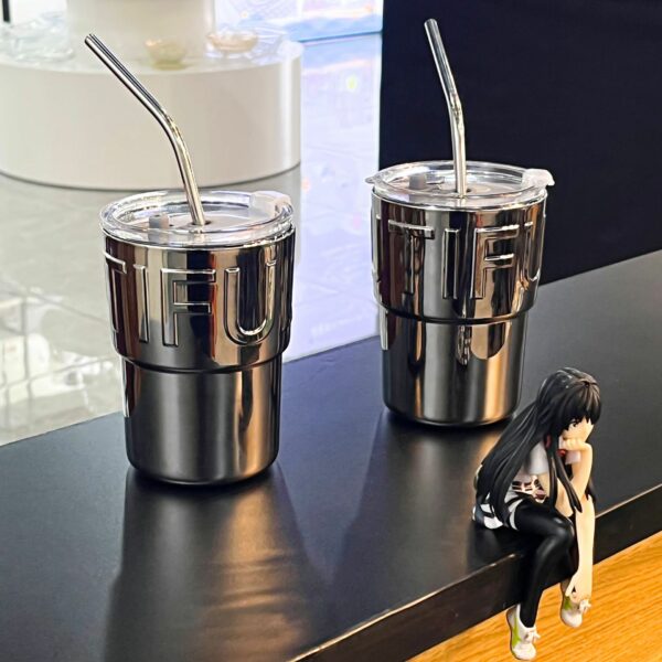 Stainless Steel Straw Cup