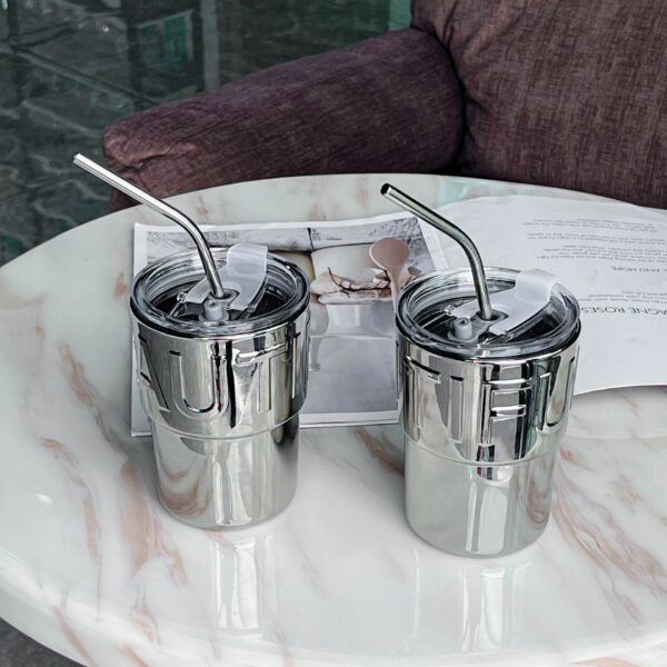 Stainless Steel Straw Cup