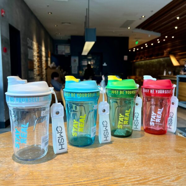 Sport PC Direct-Drink Protein Powder Coffee Bottle