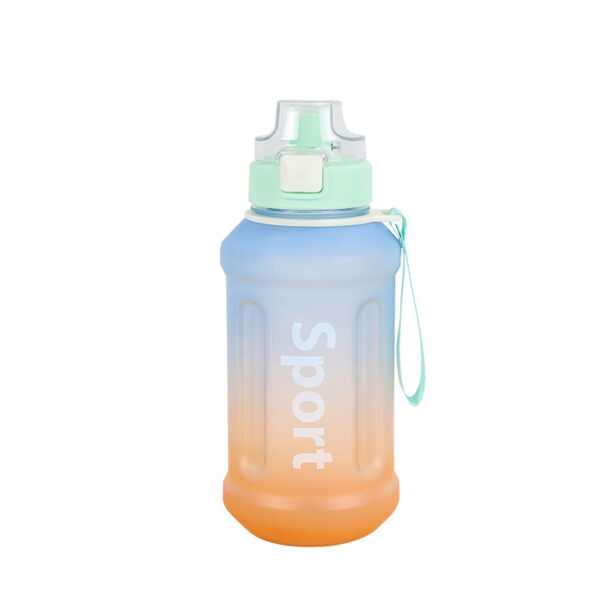 Gradient Sandblasted Flip-Top Water 25oz Bottle