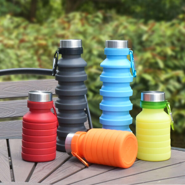 Silicone Collapsible Water Bottle with Your Logo