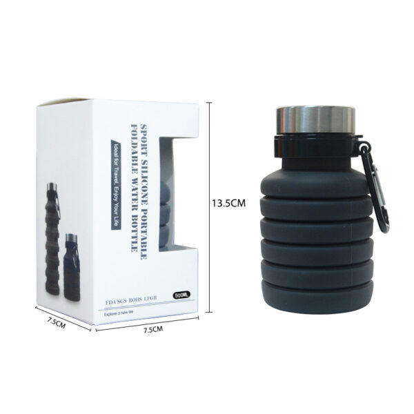 Silicone Collapsible Water Bottle with Your Logo