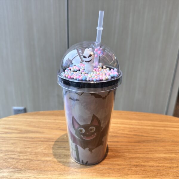 Halloween Ghost Double-Layer PS Straw Cup