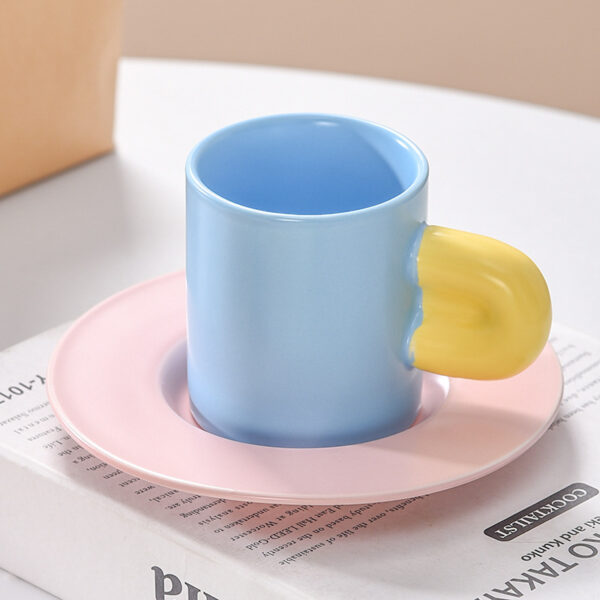 Two-Tone Afternoon Tea Coffee Mug Set