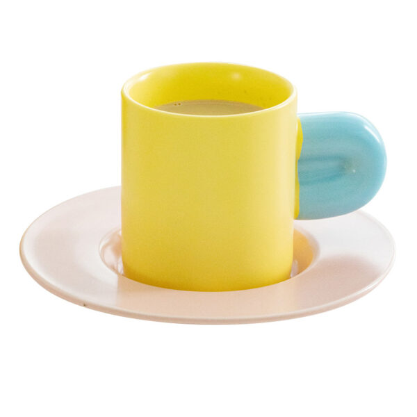 Two-Tone Afternoon Tea Coffee Mug Set