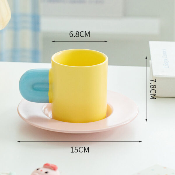 Two-Tone Afternoon Tea Coffee Mug Set