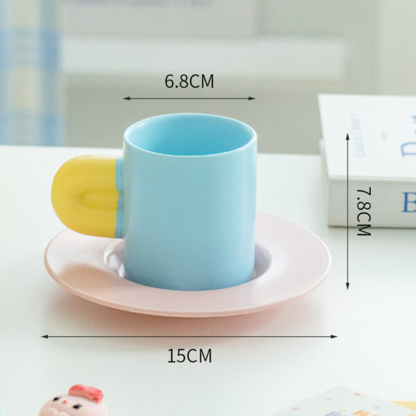 Two-Tone Afternoon Tea Coffee Mug Set