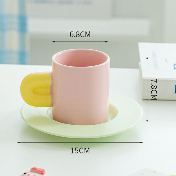 Two-Tone Afternoon Tea Coffee Mug Set