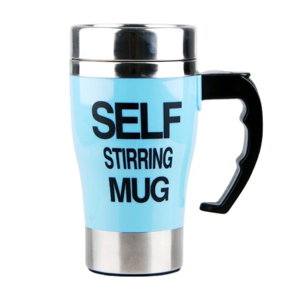 Fully Automatic 13-Ounce Stainless Steel Stirring Cup with Handle