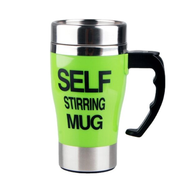 Fully Automatic 13-Ounce Stainless Steel Stirring Cup with Handle