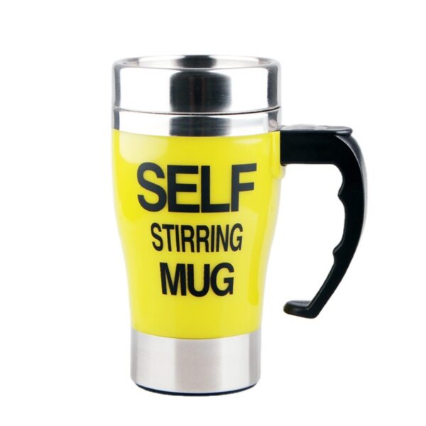 Fully Automatic 13-Ounce Stainless Steel Stirring Cup with Handle