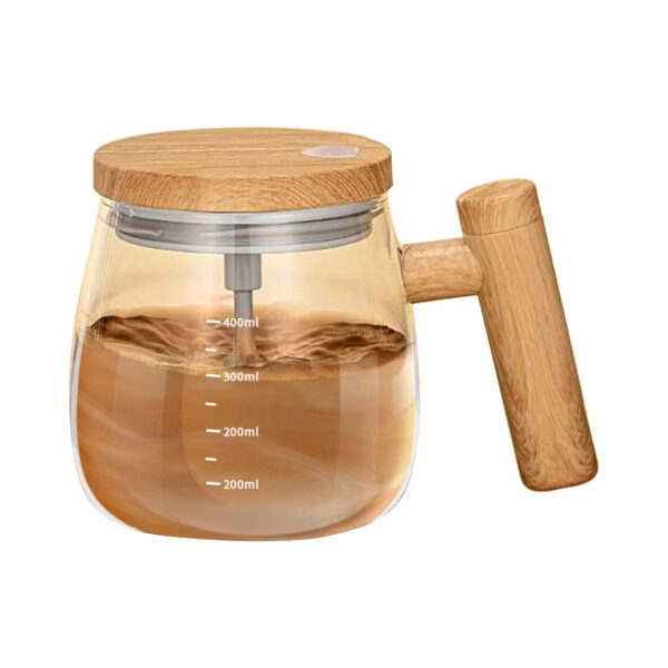 Large-Belly Automatic Electric Coffee Stirring Cup