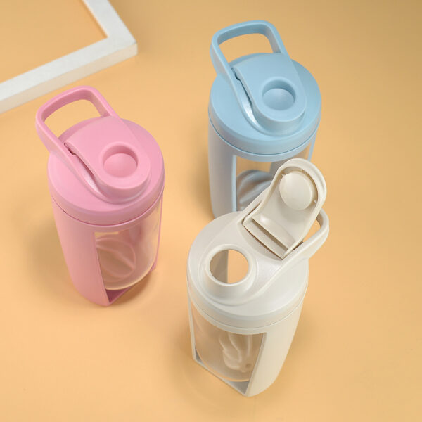 Portable Double-Layer Shaker Cup