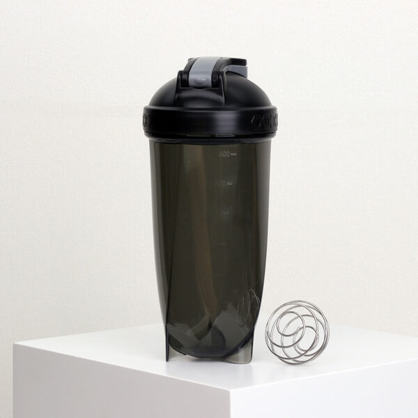 Black 20oz Fitness Shaker Cup