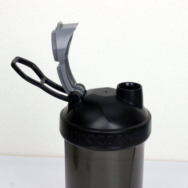 Black 20oz Fitness Shaker Cup