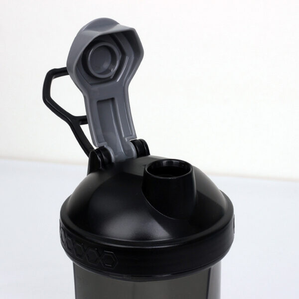 Black 20oz Fitness Shaker Cup