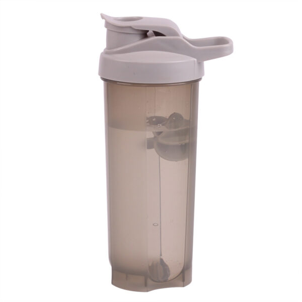 Semi-Transparent Sports Shake Protein Bottle