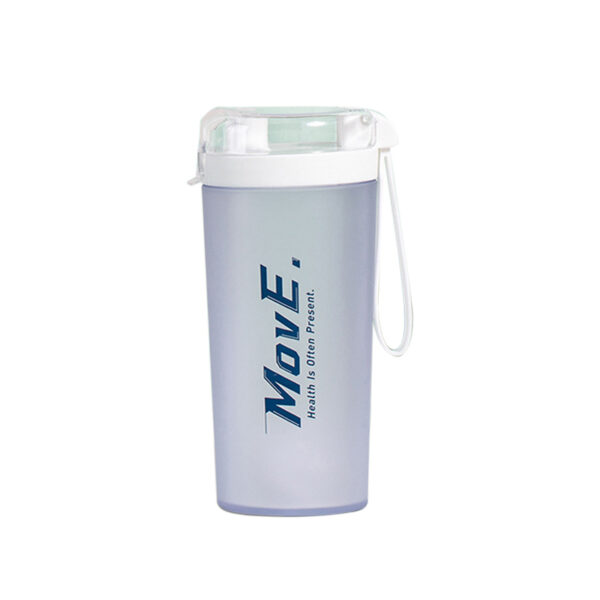 Portable Plastic Fitness Shaker Bottle