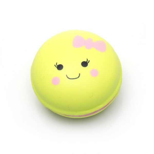 Yellow Macaron Stress Relief Toy