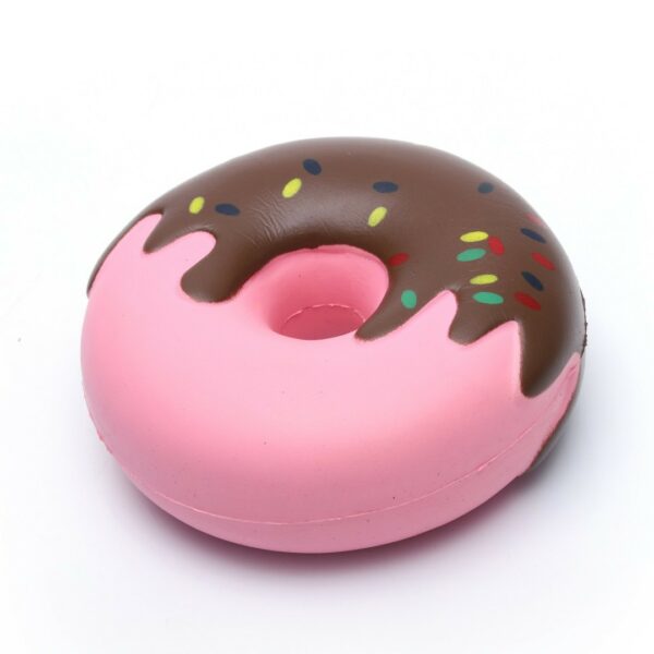 Strawberry Chocolate Donut Stress Relief Toy