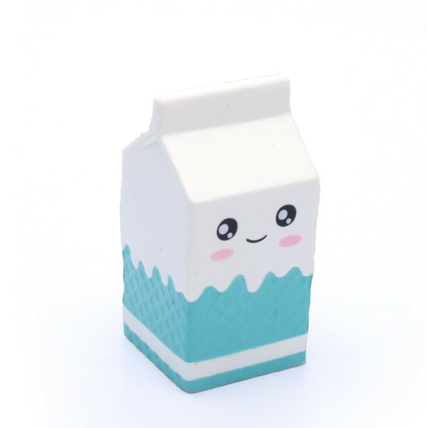 Blue Milk Carton Stress Relief Toy