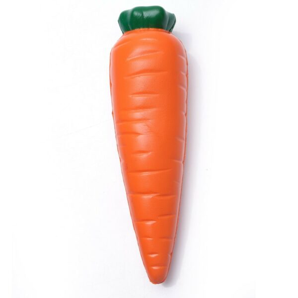 PU Slow Rebound Large Carrot Stress Toy