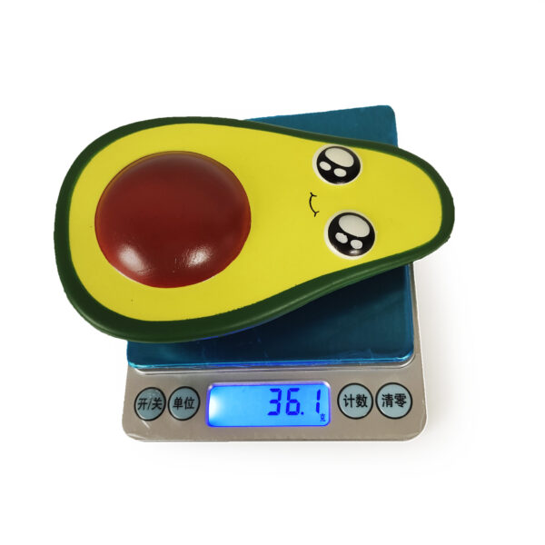 PU Slow-Rebound Avocado Stress Toy