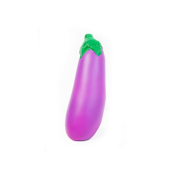 PU Slow Rebound Eggplant Stress Relief Toy