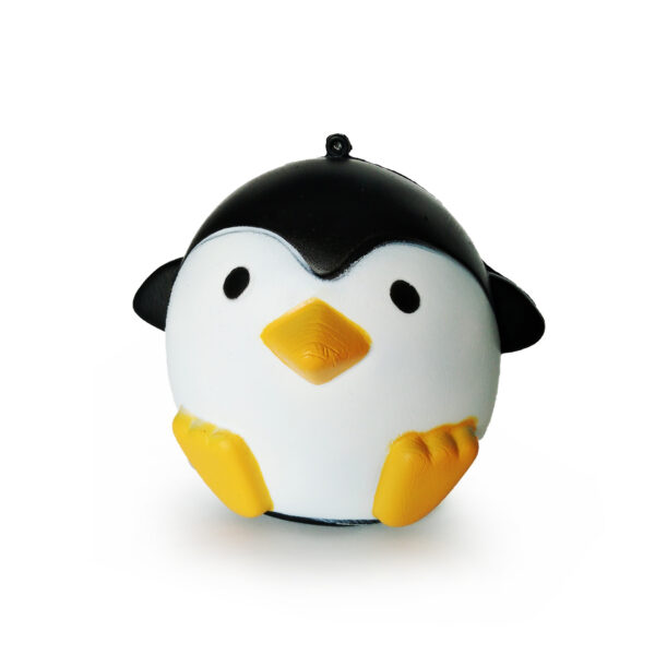 PU Slow Rebound Round Penguin Stress Toy