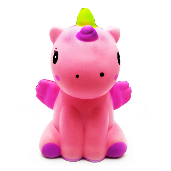 PU Slow-Rebound Unicorn Stress Toy