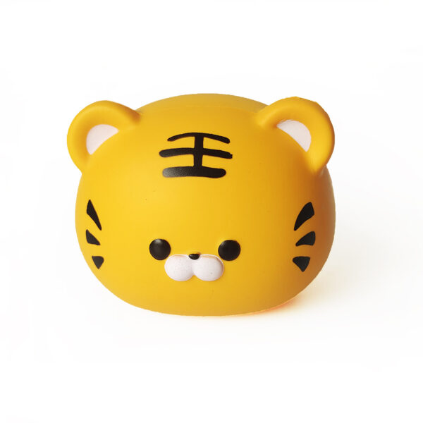 PU Slow Rebound Tiger Head Stress Toy