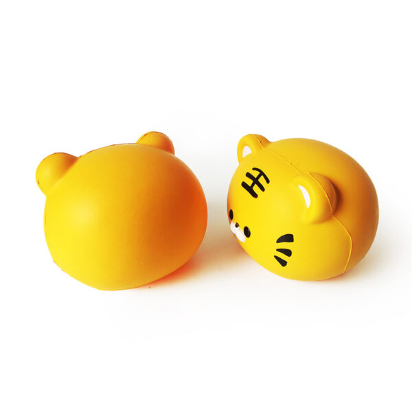 PU Slow Rebound Tiger Head Stress Toy